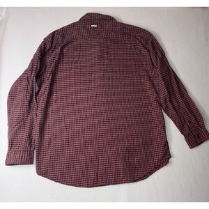 Candie'S Blouse‎ Womens Size Large Burgundy Long Sleeve Quarter Zip Up Y2K
